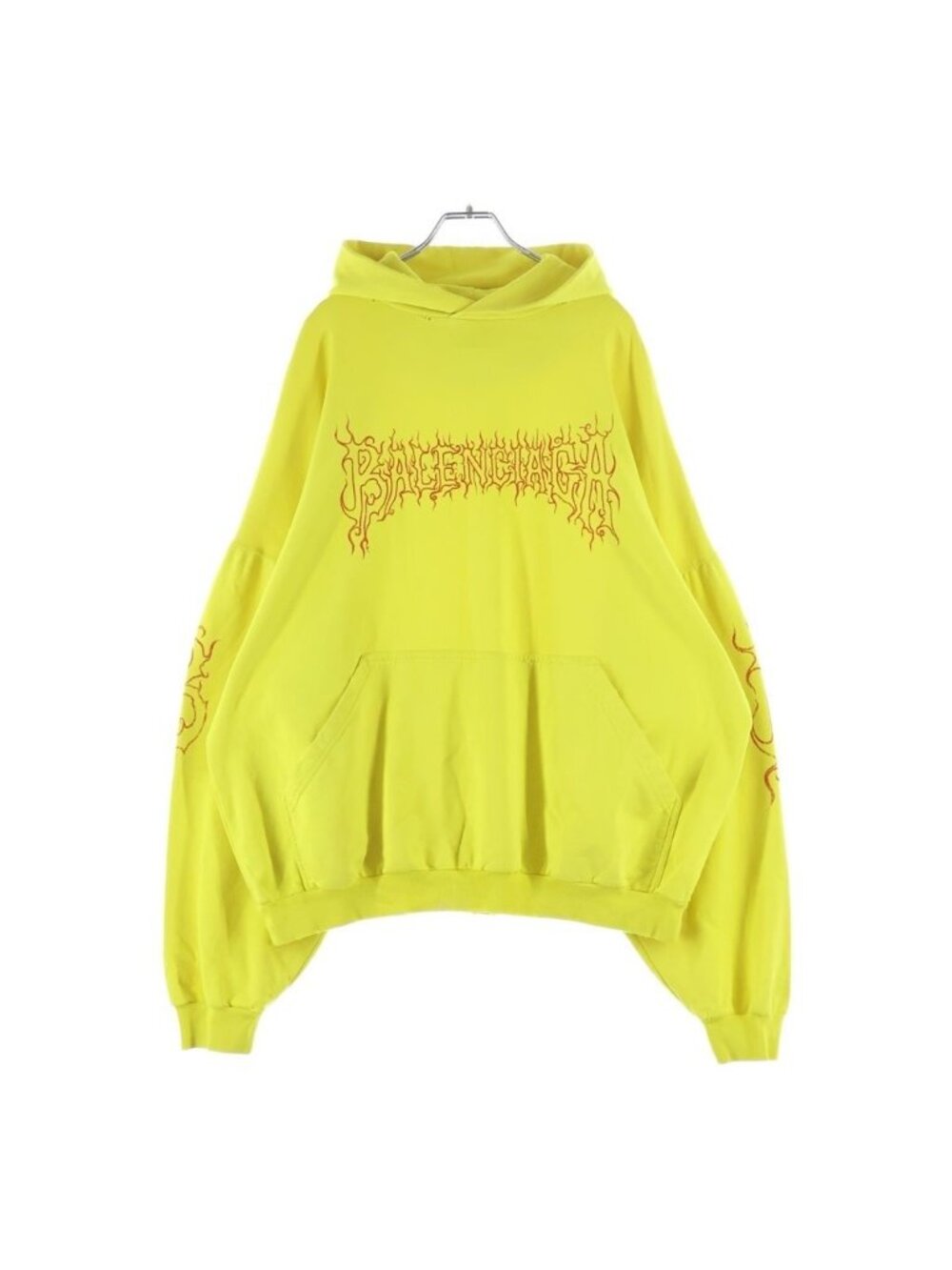 Balenciaga Darkwave Round Hoodie Dark Web Roundpullover Yellow
